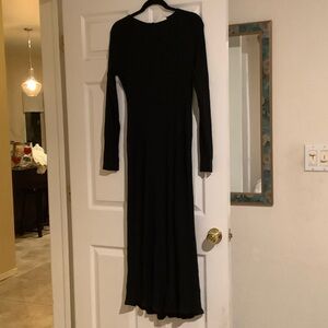 rag & bone Classic Black Long Sleeve Dress